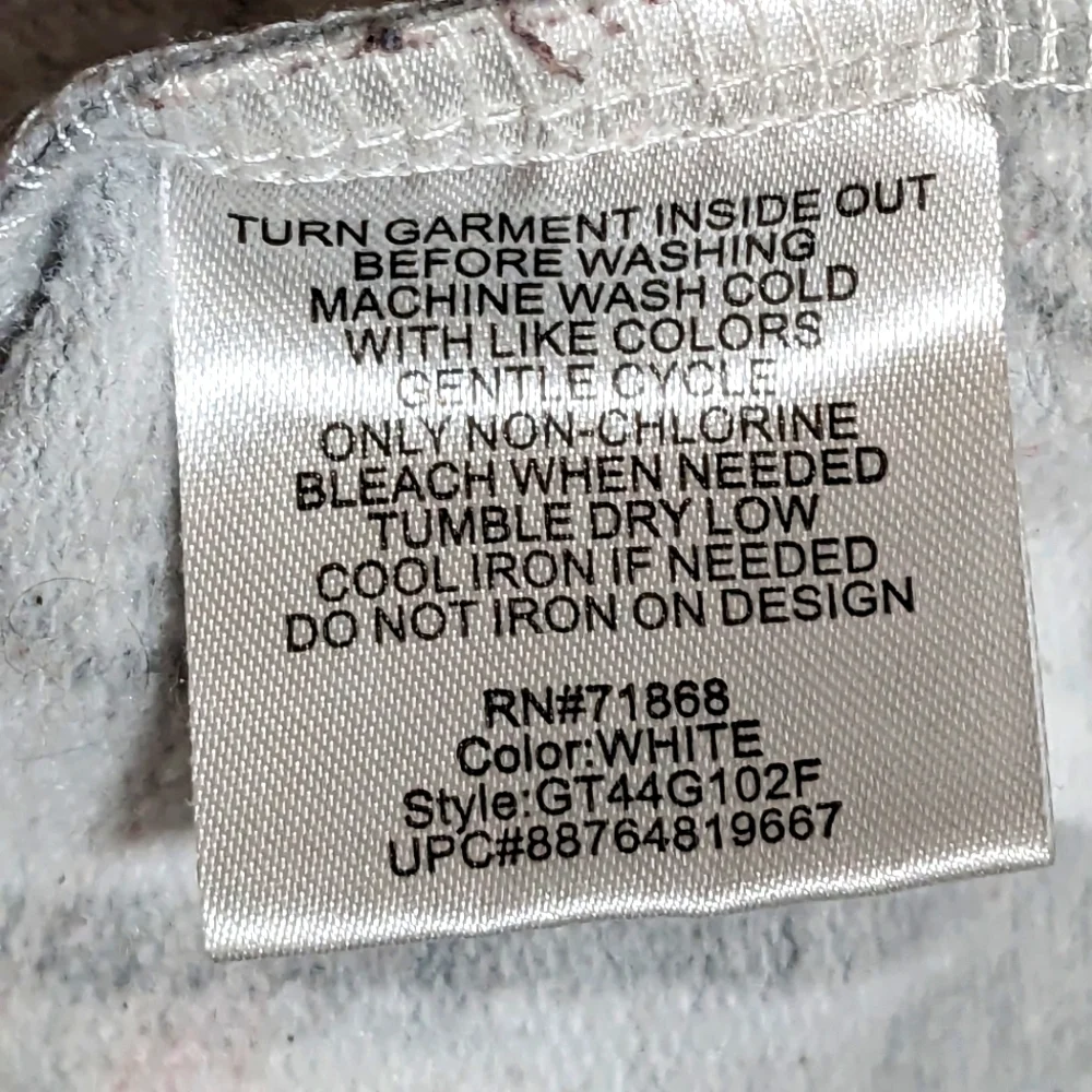 Marilyn Monroe Signature Cotton Blend Sweatshirt Size Large (11-13) - Picture 6 of 7